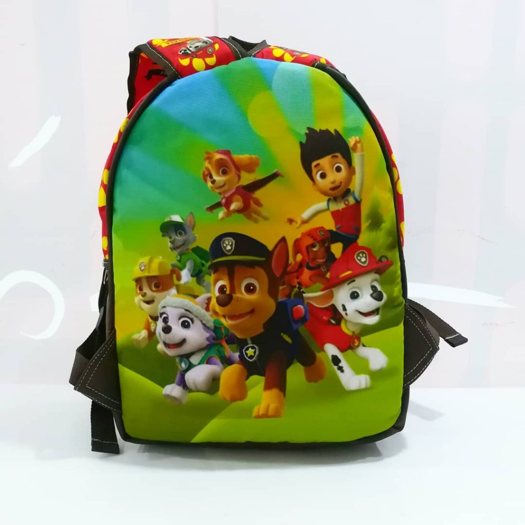 Morral Soporte Cuero Sintético Paw Patrol Personajes - Imagen 3