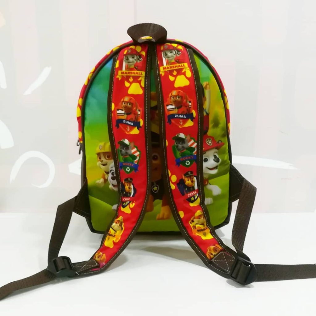 Morral Soporte Cuero Sintético Paw Patrol Personajes - Imagen 5