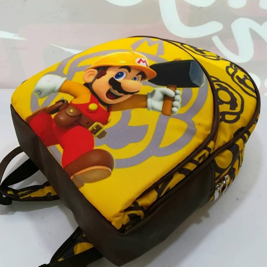 Morral Soporte Cuero Sintético Mario Bross - Imagen 3