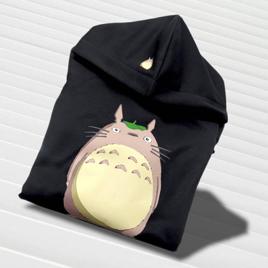 Hoodie Negro Totoro - Imagen 2