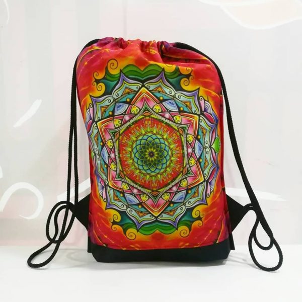 Tula Mandala Fondo Rojo