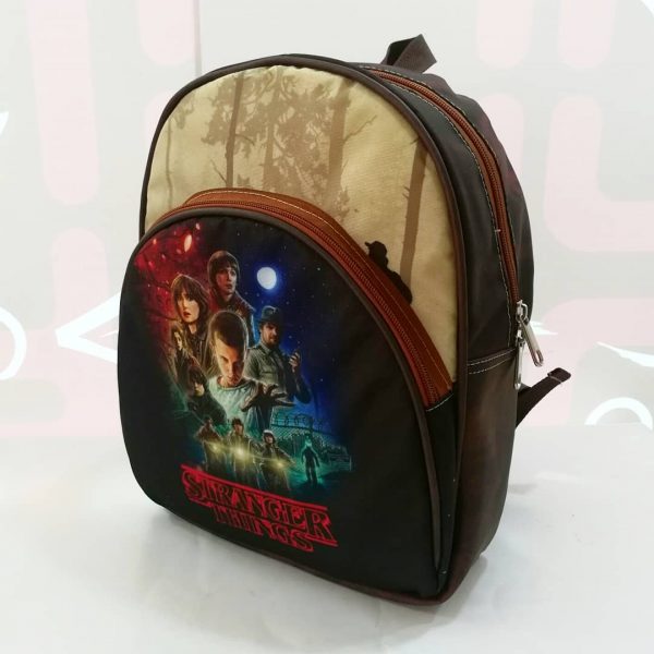 Morral Soporte Cuero Sintético Stranger Things