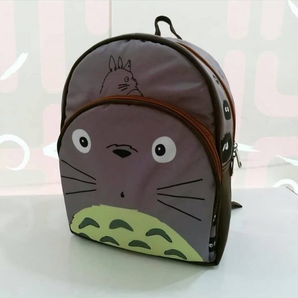 Morral Soporte Cuero Sintético Totoro Cara