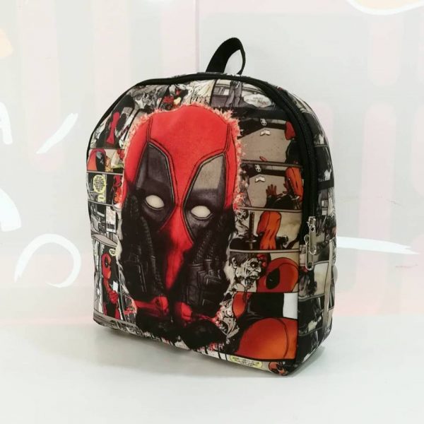 Morral Rostro Deadpool Fondo Comic