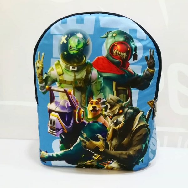 Morral Fortnite Fondo Azul Claro
