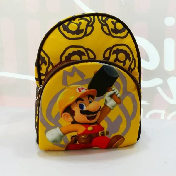Morral Soporte Cuero Sintético Mario Bross