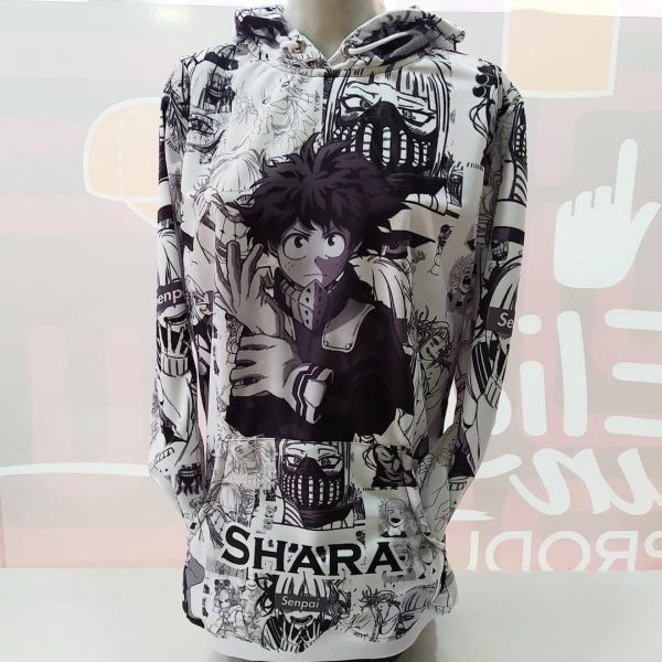 Hoodie Izuku Midoriya My Hero Academia