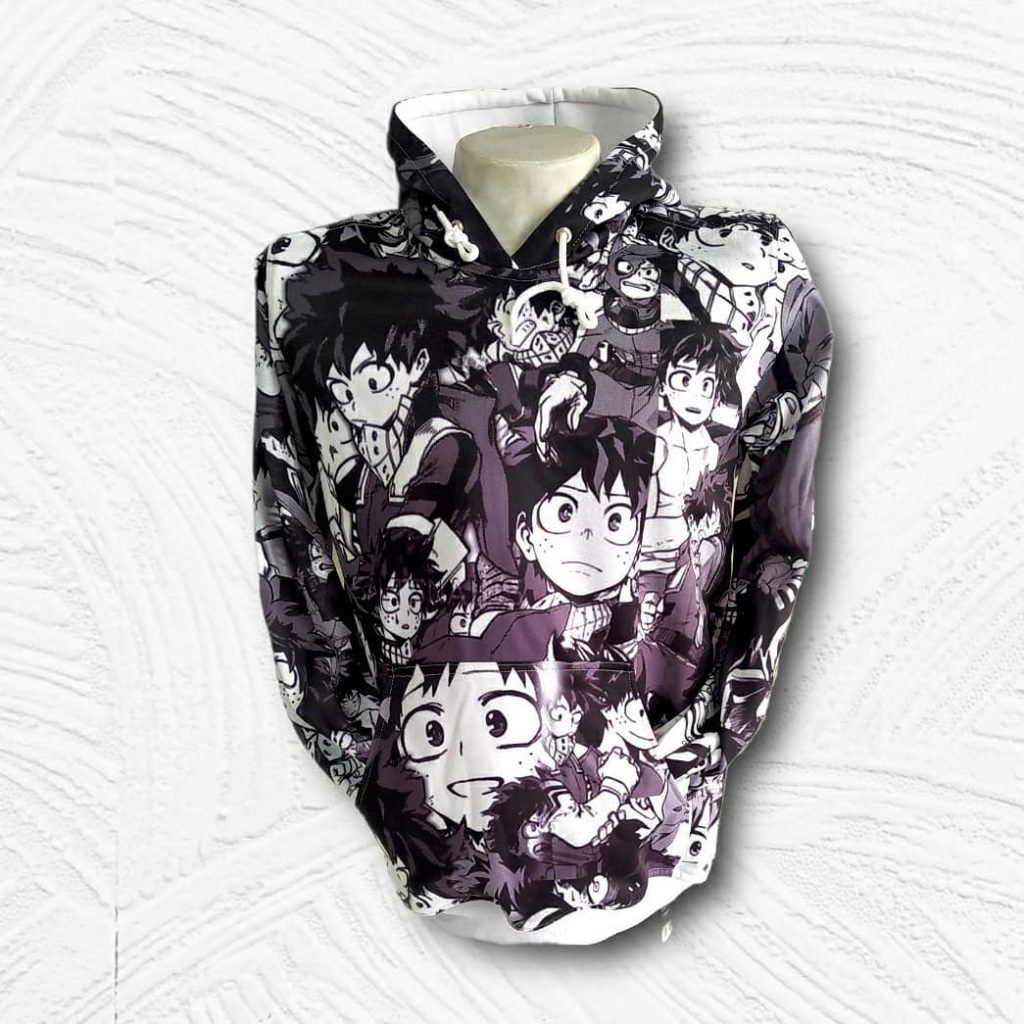 Hoodie My Hero Academia Personajes Collage