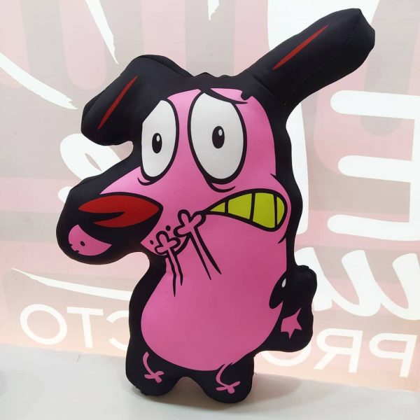 Cojín Forma Corage El Perro Cobarde