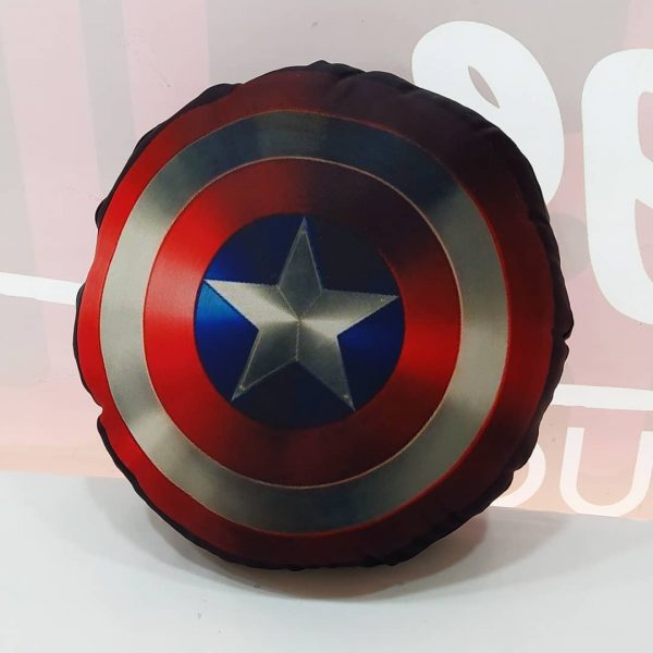 Cojin Forma Escudo Capitan America